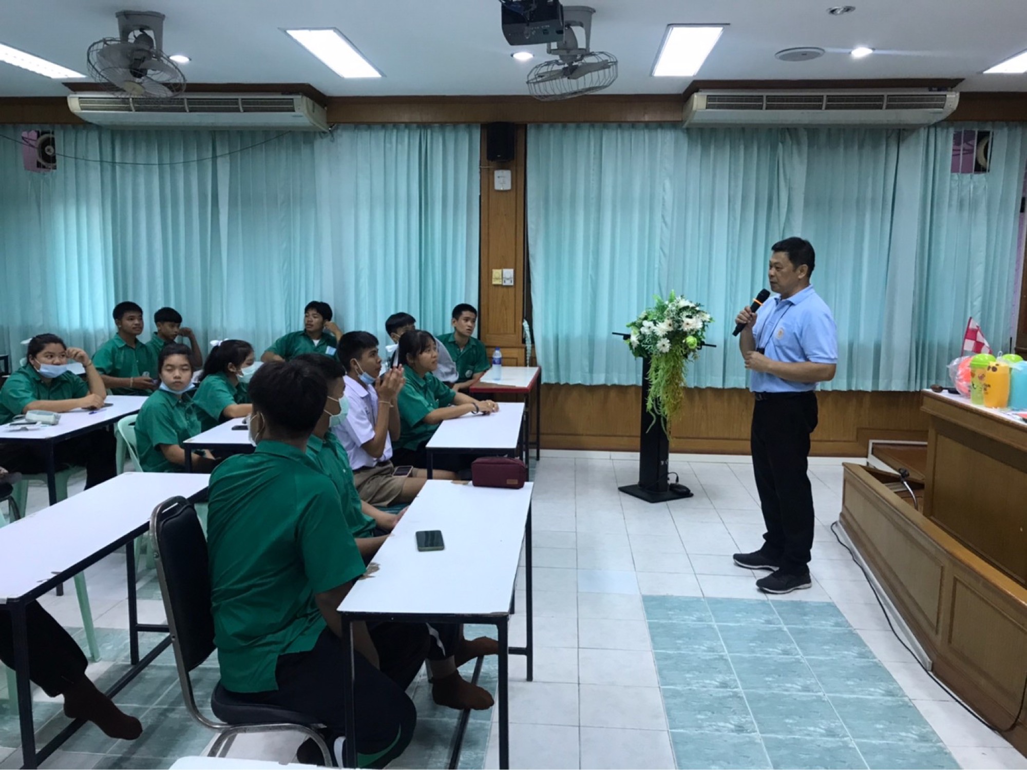 ﻿สำนักงานบังคับคดีจังหวัดชัยภูมิ จัดโครงการวิตามินสมอง ภายใต้โครงการโรงเรียนยุติธรรมอุปถัมภ์ ประจำปีงบประมาณ พ.ศ. 2563